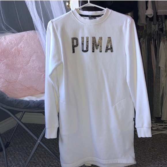 Puma Dresses & Skirts - Puma Sweater Dress w/ Pockets Never Worn